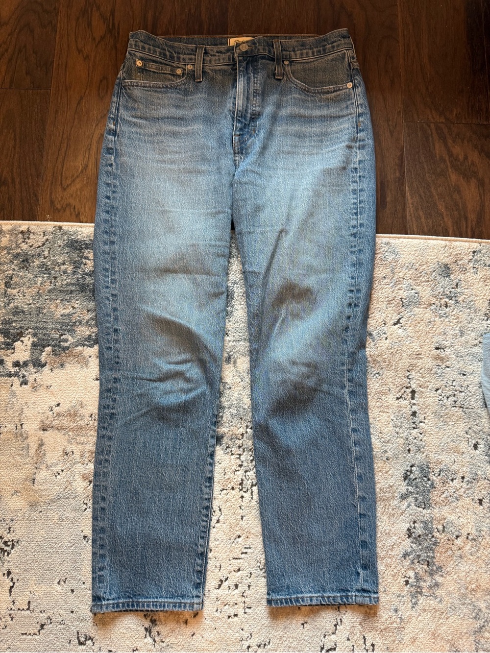 Madewell Blue Perfect Vintage Jeans